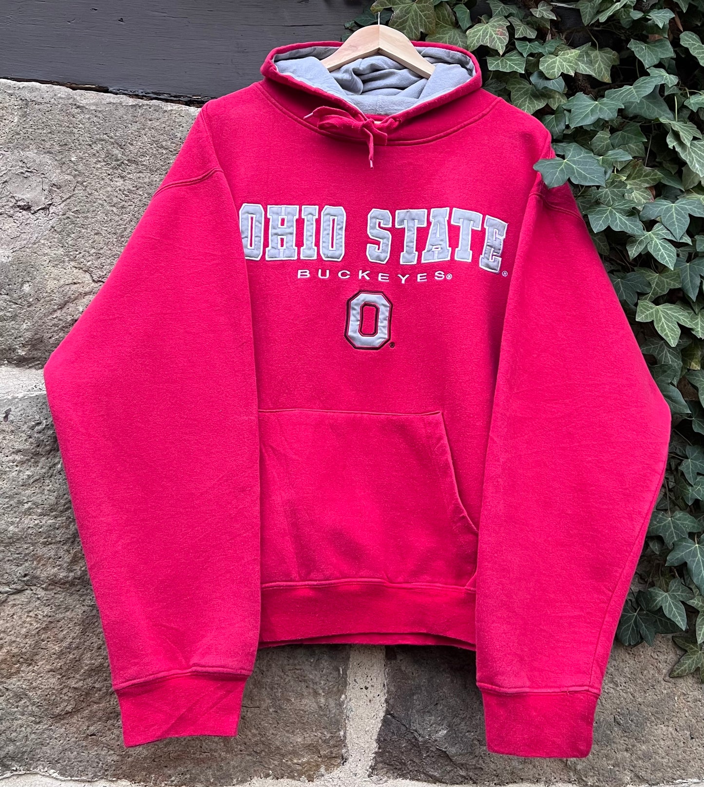 Vintage Oversized Hoodie Ohio State College-M