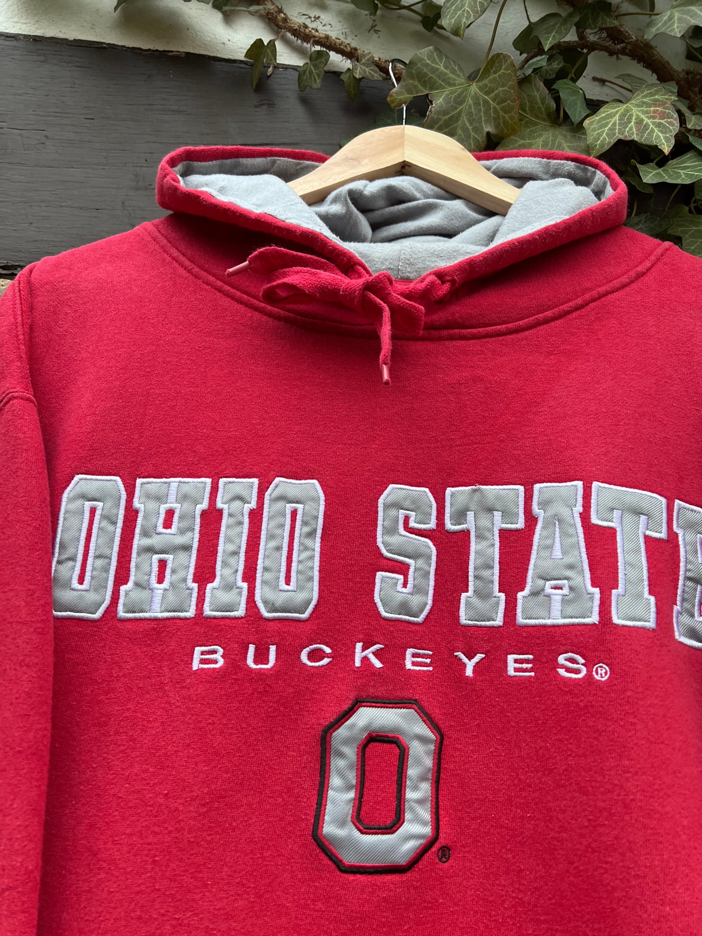 Vintage Oversized Hoodie Ohio State College-M