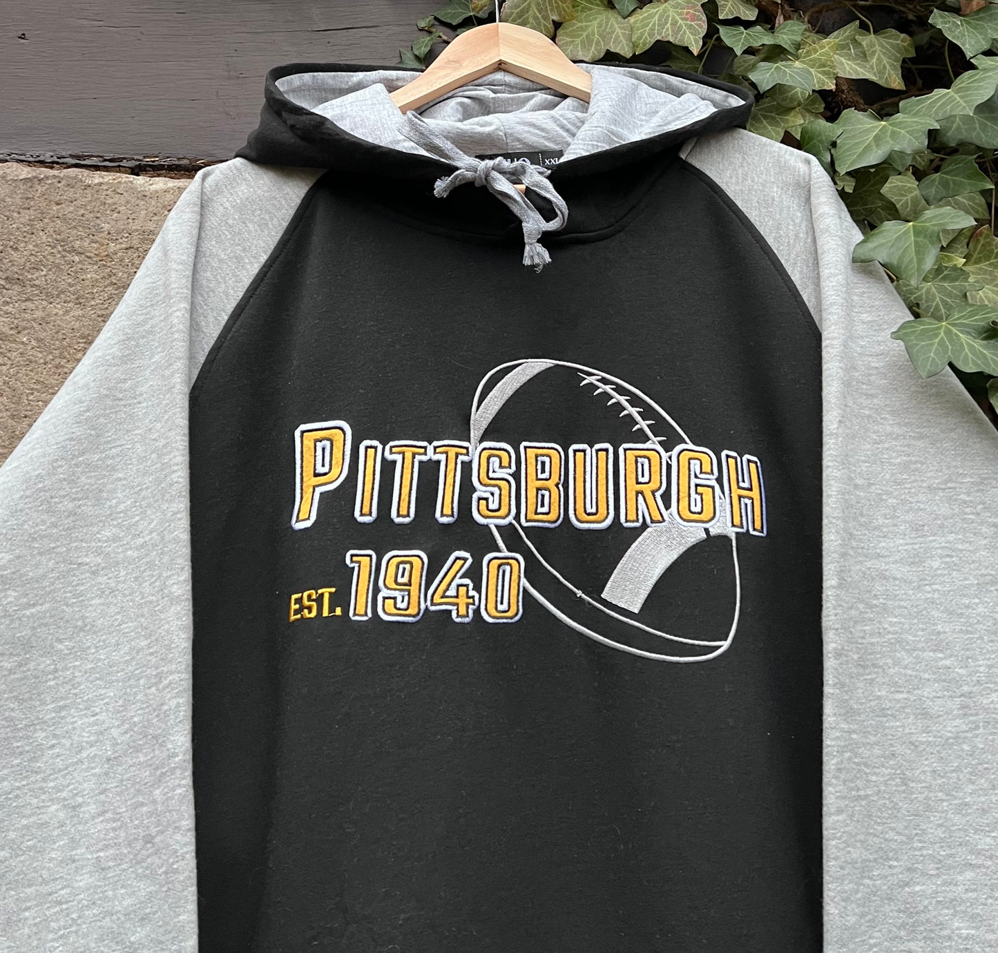 Vintage Oversized Hoodie NFL Pittsburgh Steelers-XL
