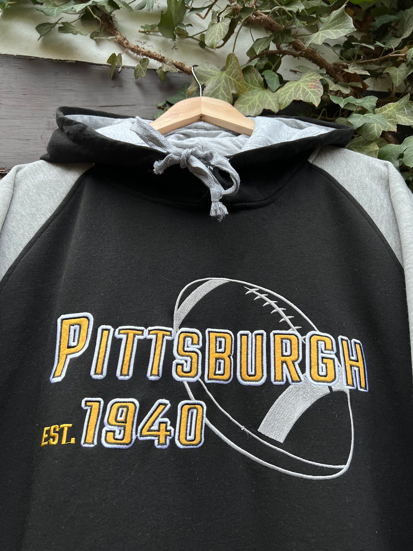 Vintage Oversized Hoodie NFL Pittsburgh Steelers-XL