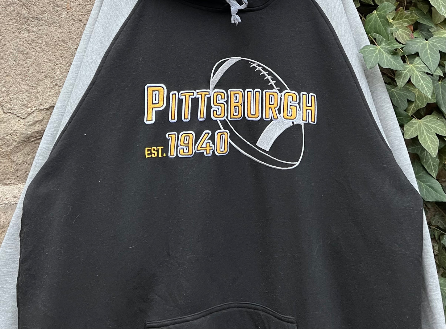 Vintage Oversized Hoodie NFL Pittsburgh Steelers-XL