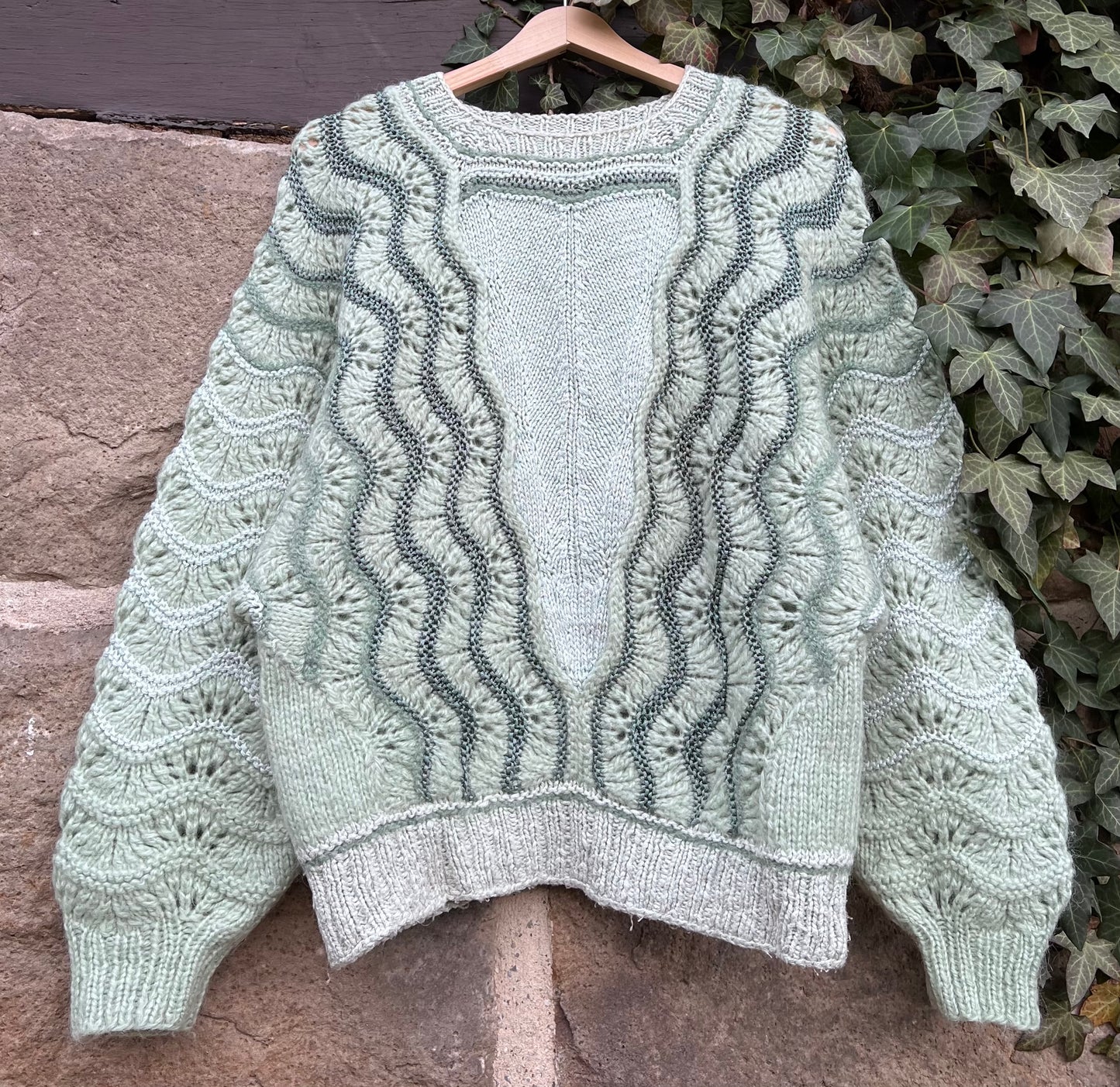 Vintage Sweater Knit Spring-S
