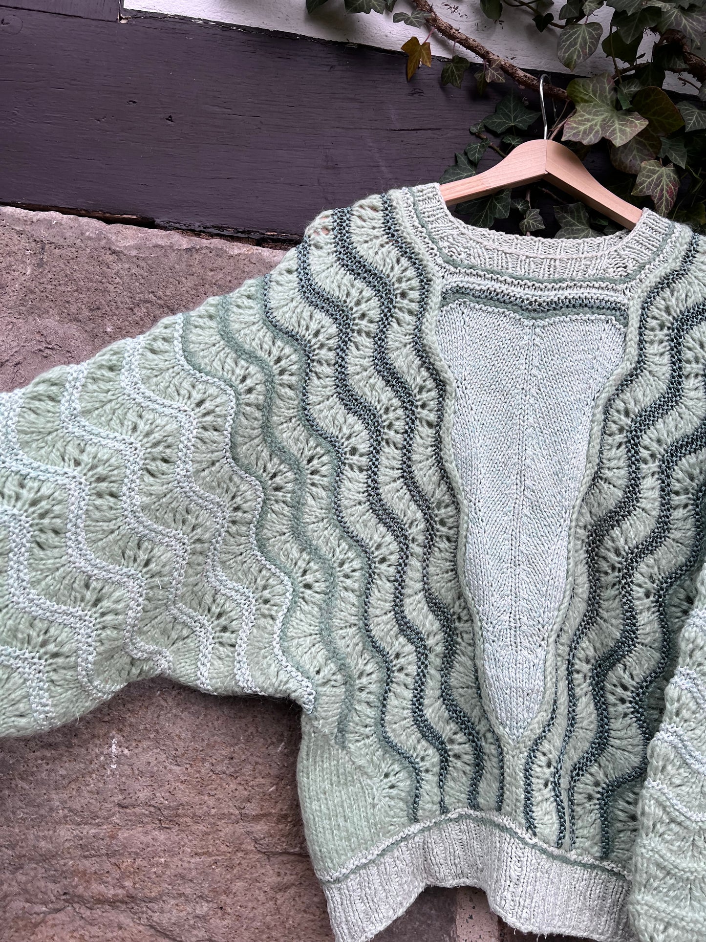 Vintage Sweater Knit Spring-S