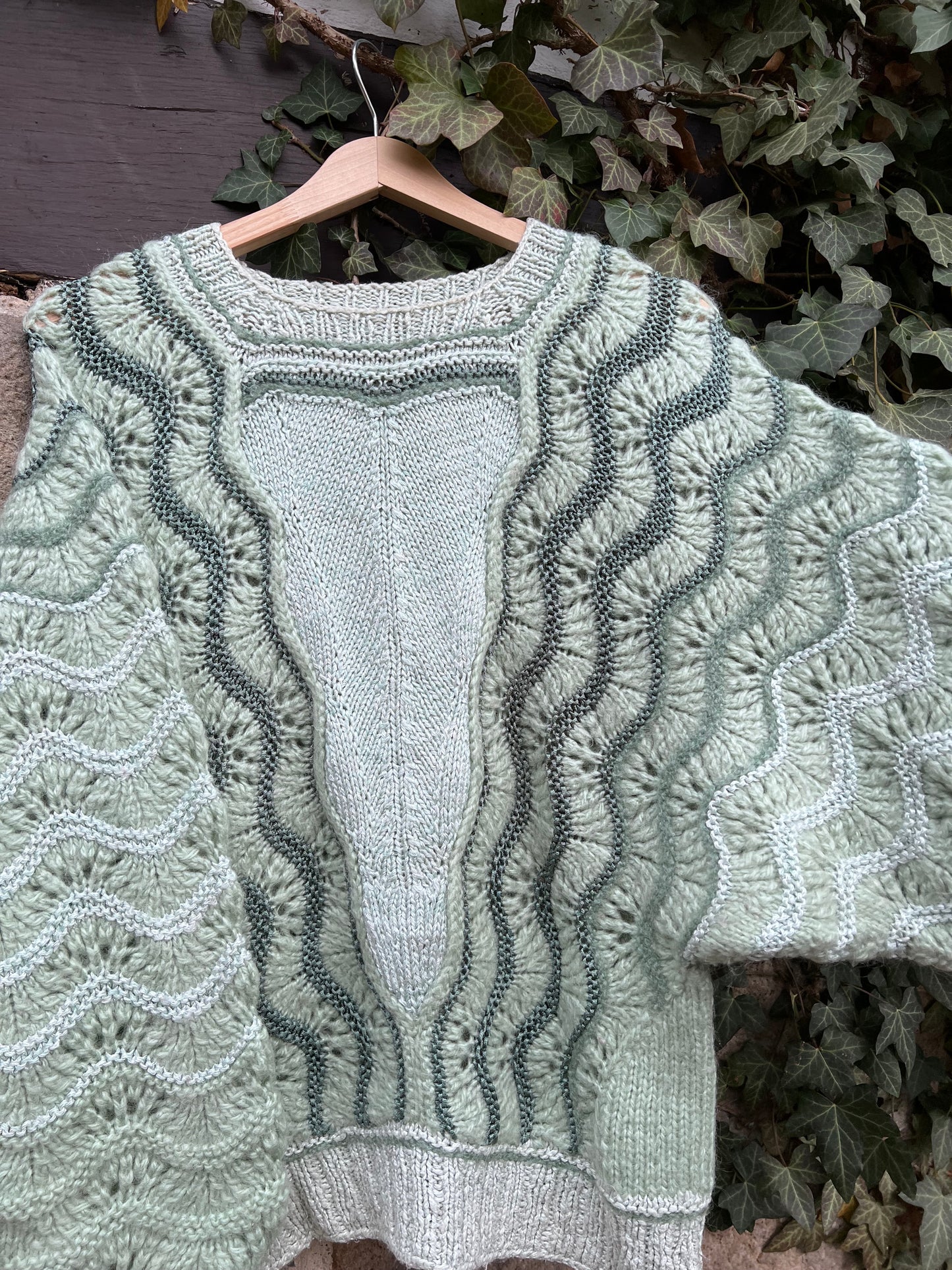 Vintage Sweater Knit Spring-S