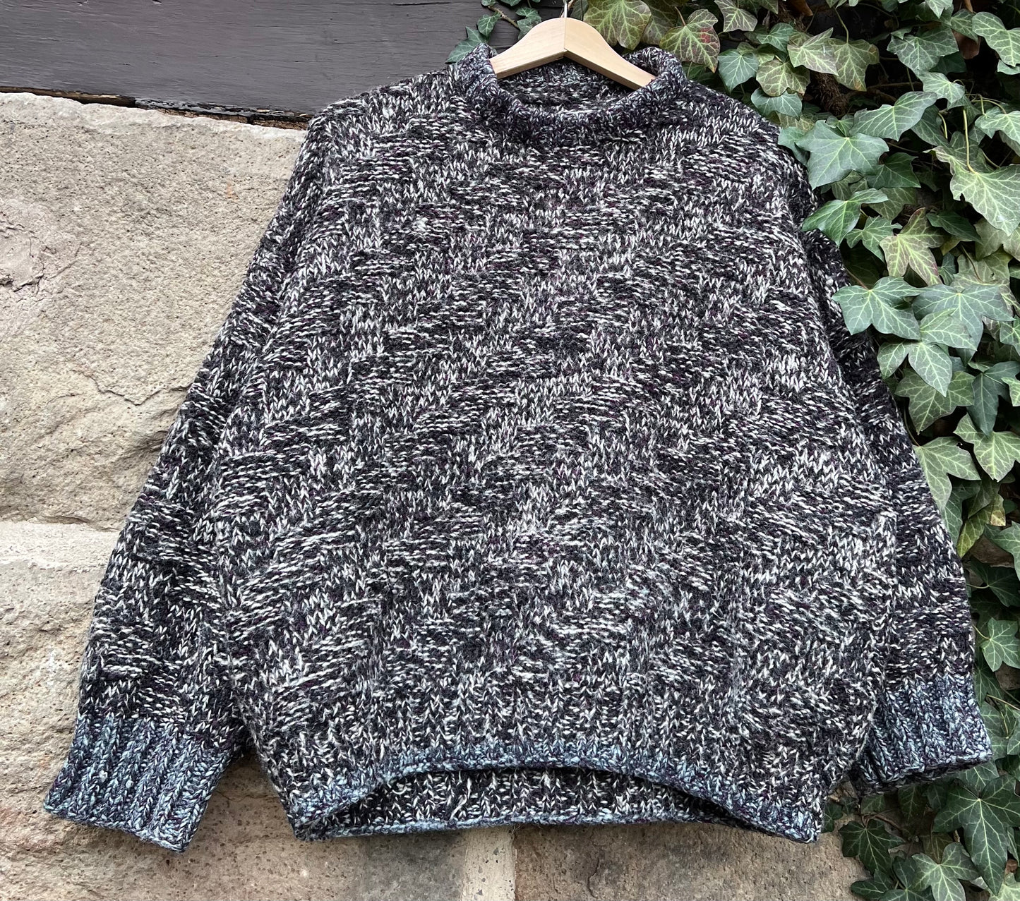Vintage Sweater Knit Boxy-M