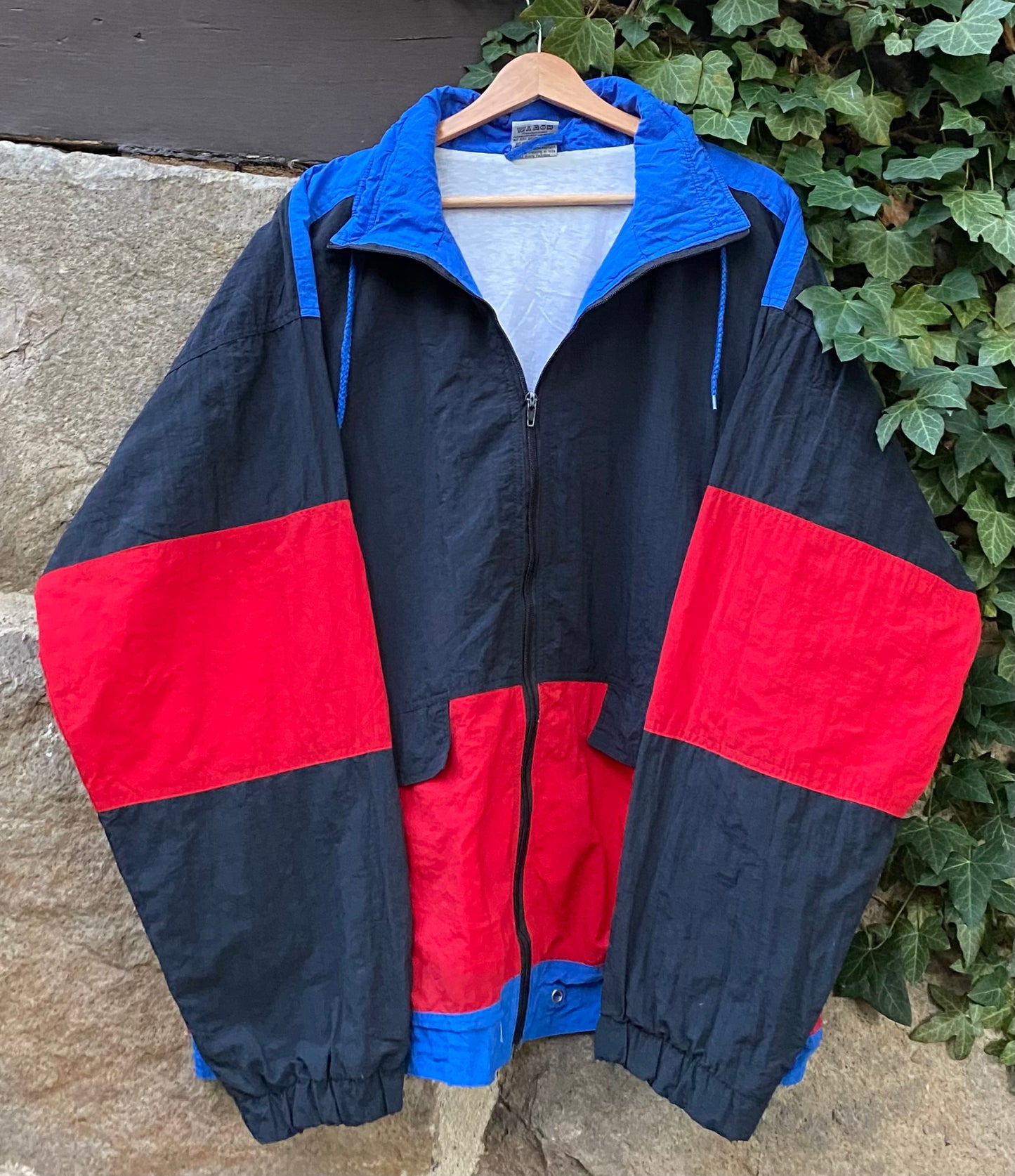 Vintage Oversized Jacke Windbreaker 90´s-L
