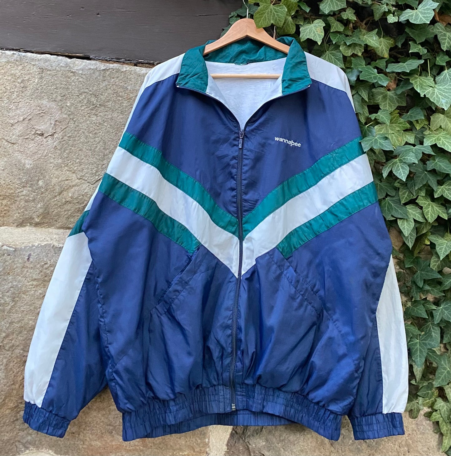 Vintage Oversized Trackjacket Wannabee-M