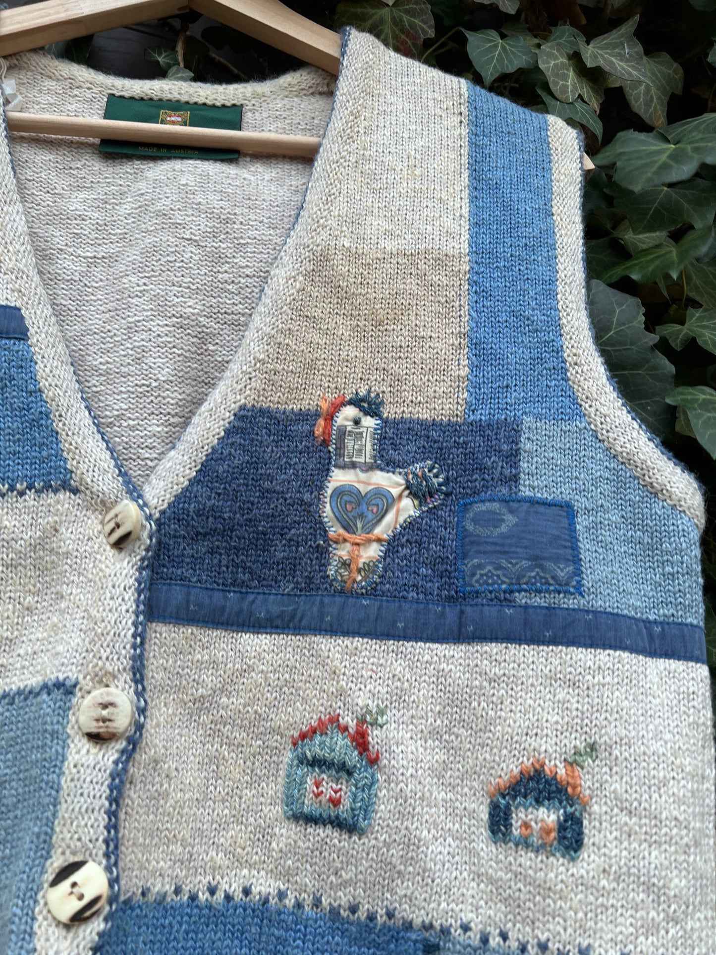 Vintage Pullunder Weste Giesswein Austria-M