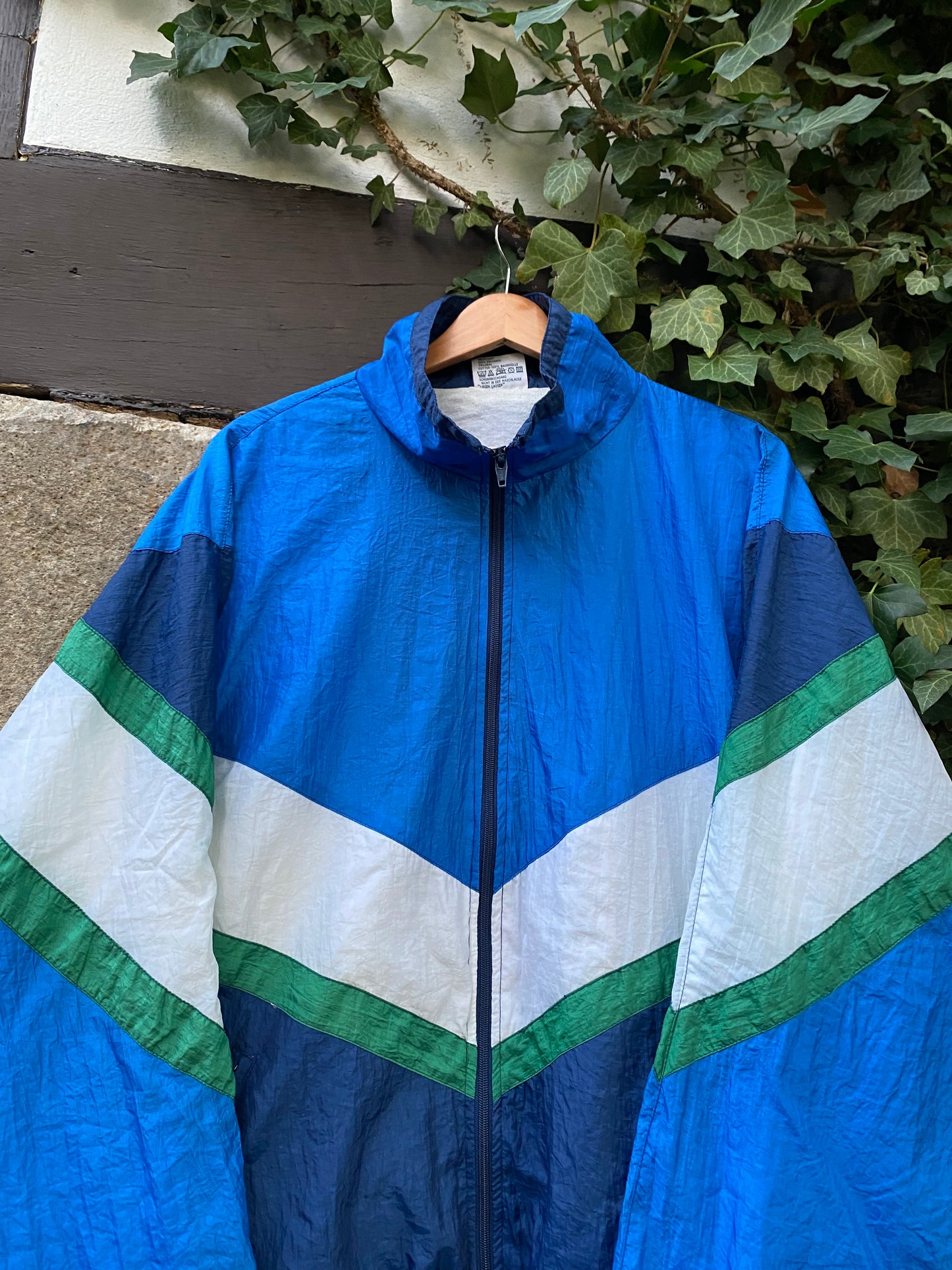 Vintage Oversized Trackjacket WIndbreaker Boxy-L