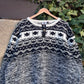 Vintage Oversized Sweater Knit-L
