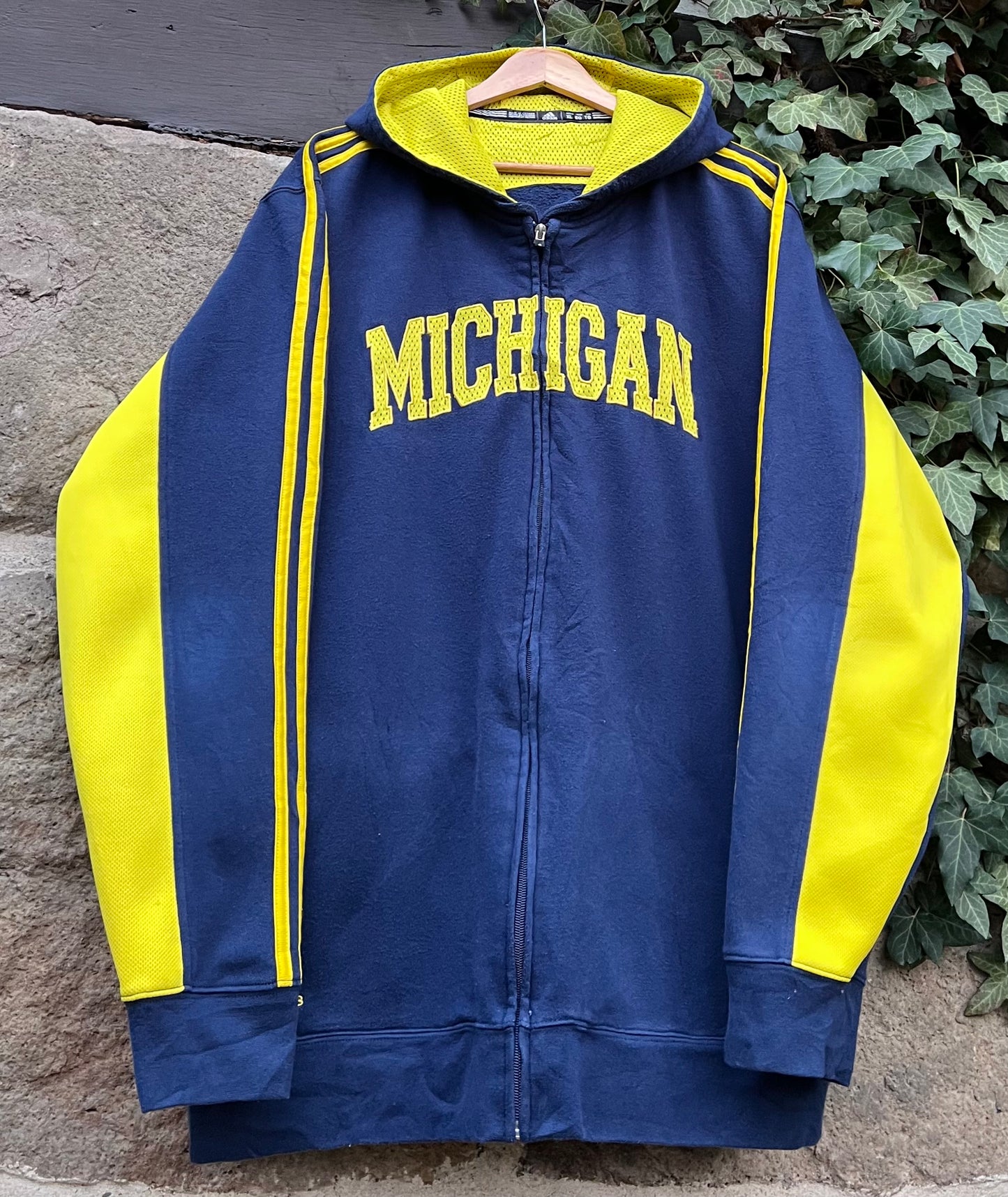 Vintage Zipper Adidas Michigan-XL