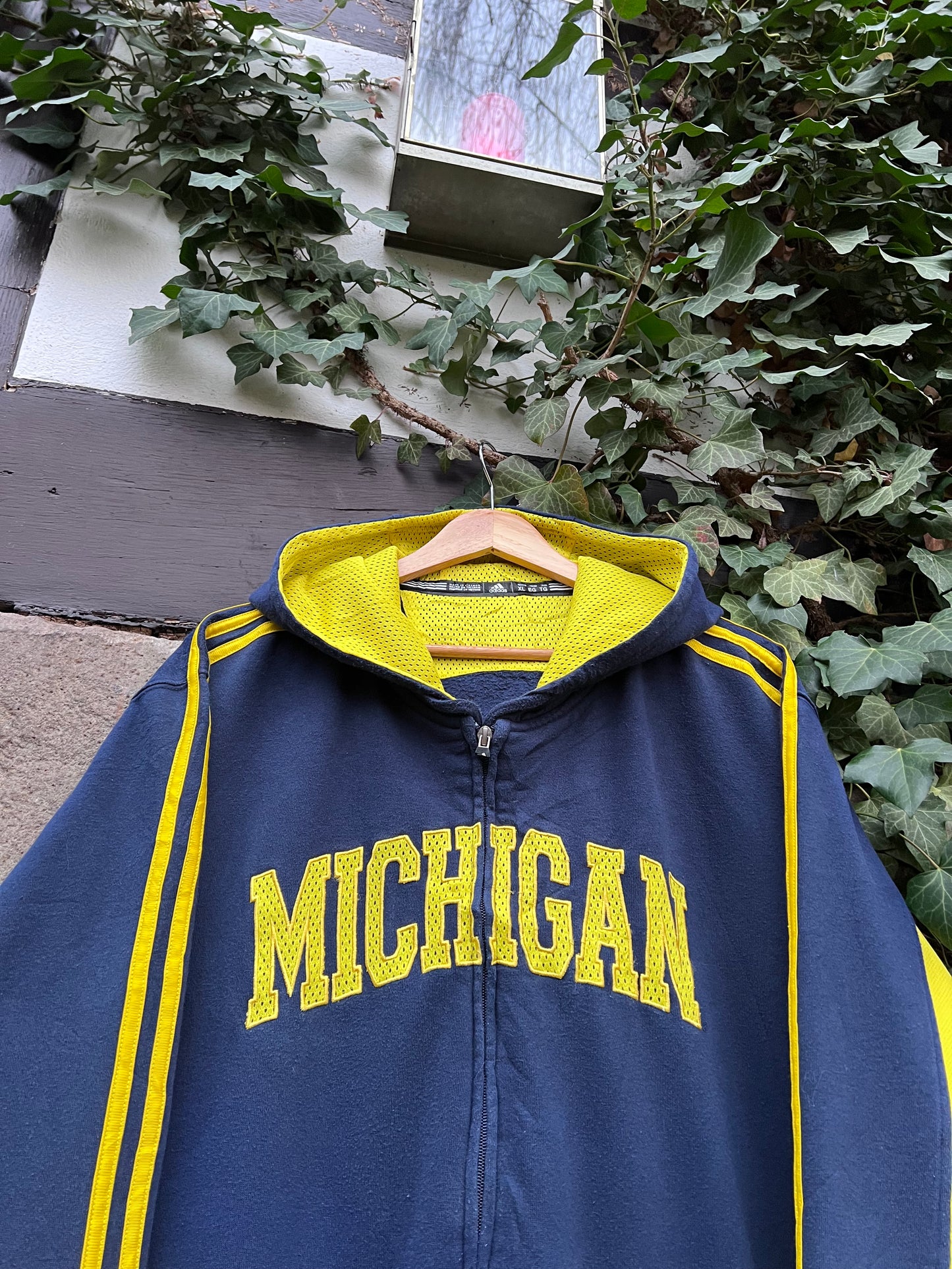 Vintage Zipper Adidas Michigan-XL