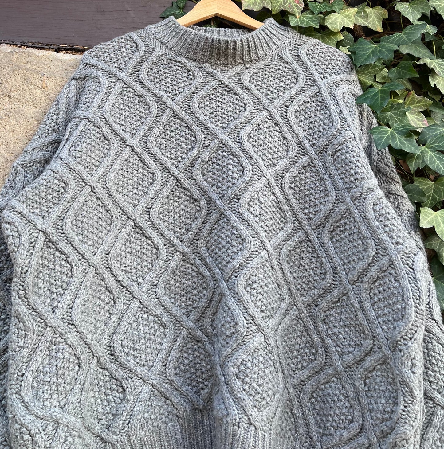 Vintage Oversized Sweater Knit Korea-M