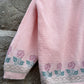 Vintage Strickjacke Knit Roses-M
