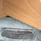 Vintage Strickjacke Knit Zopfmuster Skyblue-S