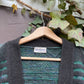 Vintage Strickjacke Knit John Wellington-L