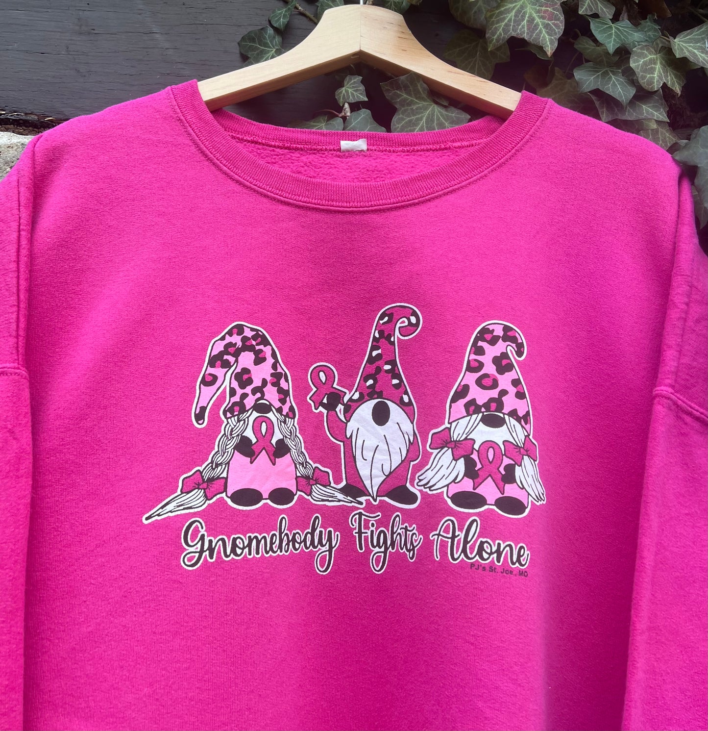 Vintage Sweater Oversized Gnomes-XL