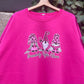 Vintage Sweater Oversized Gnomes-XL